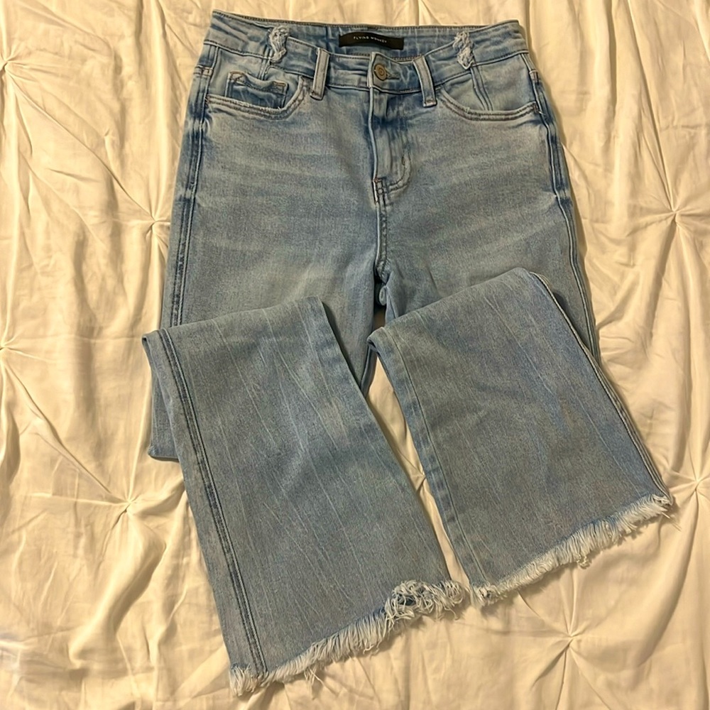 Flying Monkey flared high rise jeans